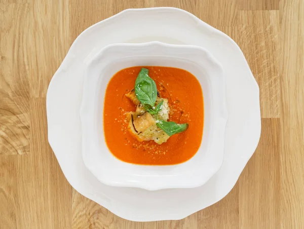 Supă proaspătă gustoasă — Fotografie, imagine de stoc