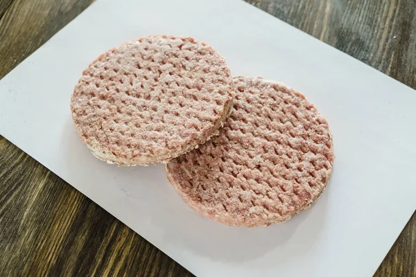 frozen burger cutlets