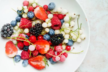 Taze lezzetli tatlı