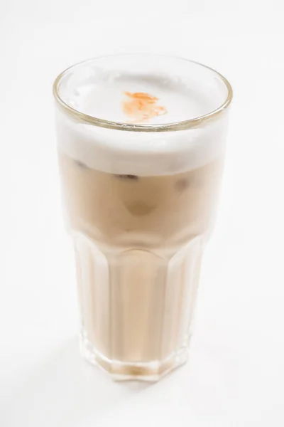 Coffee drink in a glass — Stock Photo, Image