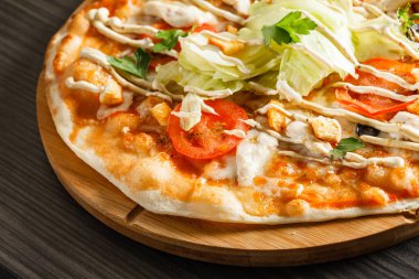 taze lezzetli pizza
