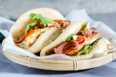 taze buğulanmış Buns