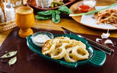 Taze soğan halkası 