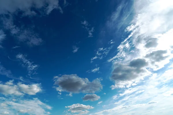Abstract blue cloudy sky — Stock Photo, Image