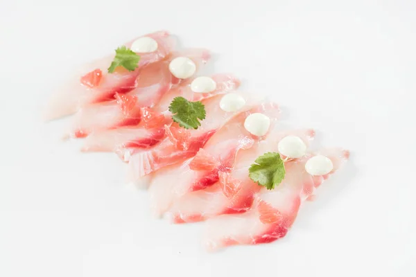 Lezzetli sashimi, yakın — Stok fotoğraf