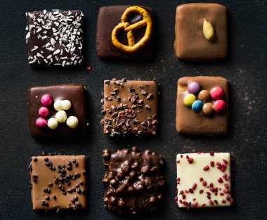 Farklı çikolata kurabiye