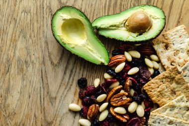 Farklı sağlıklı atıştırmalıklar