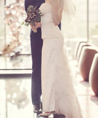 Güzel düğün çifti