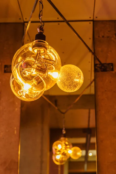 Moderne Lampe, Nahsicht — Stockfoto