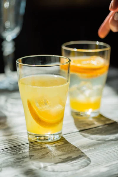 Fresh orange lemonade — Stock Photo, Image