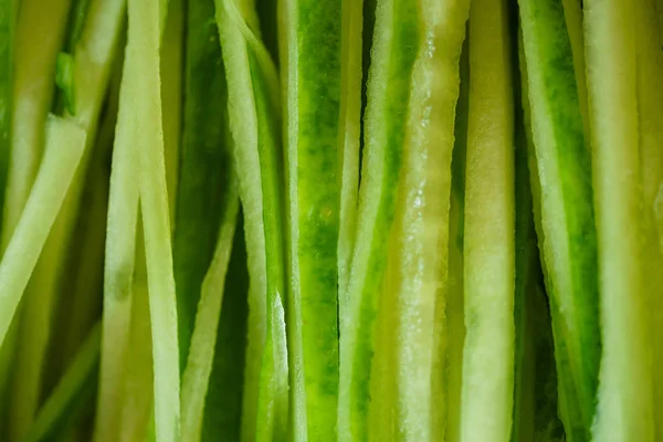 Rodajas de pepino verde —  Fotos de Stock