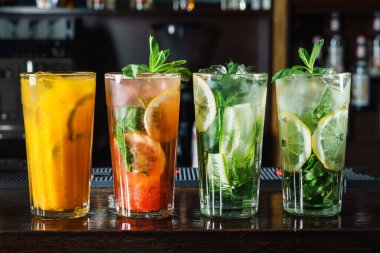 Taze parlak kokteyller