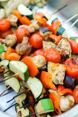 İştah açıcı ızgara kebaplar