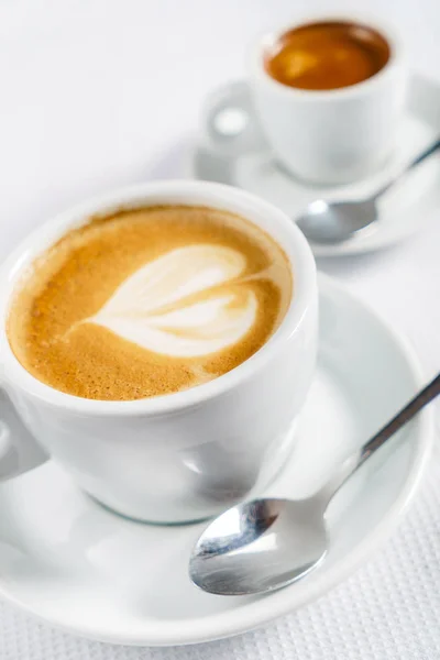 Fresh coffee drinks — Stock Photo, Image