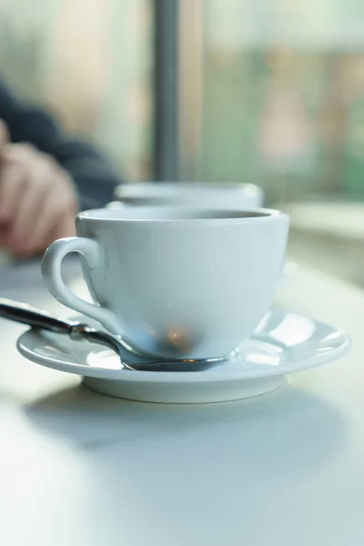 Kaffee im Café — Stockfoto