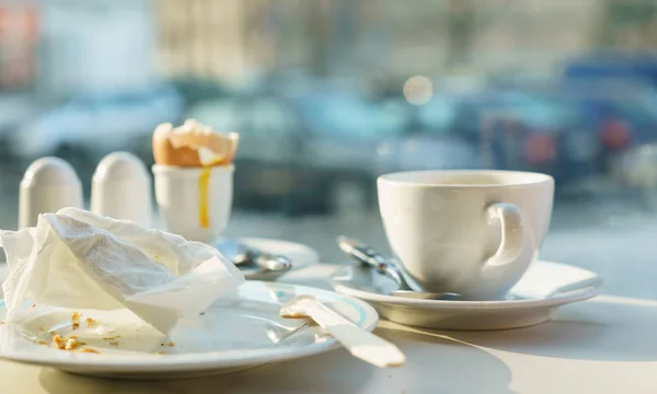 Leckeres gesundes Frühstück — Stockfoto