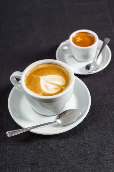 Fresh coffee drinks — Stock Photo, Image