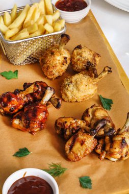 İştah açıcı ızgara tavuk