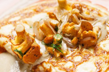 Taze ev yapımı omlet