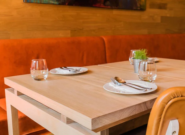 Modern restaurant Interieur — Stockfoto