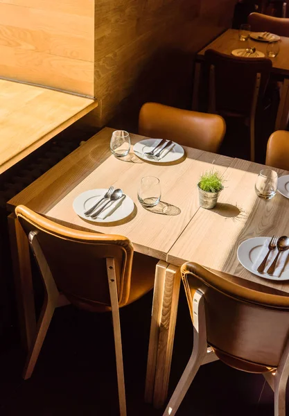 Restaurante moderno Interior — Fotografia de Stock