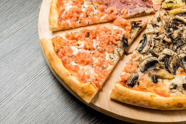 Domácí chutná Pizza — Stock fotografie