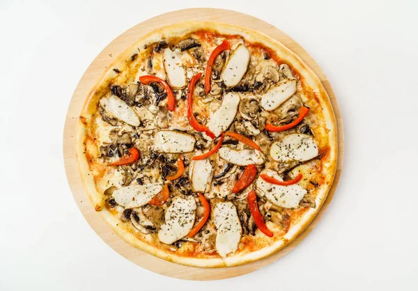 Hemlagad god pizza — Stockfoto