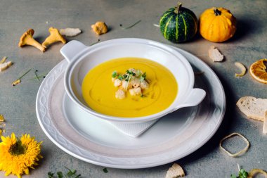 taze kabak çorbası