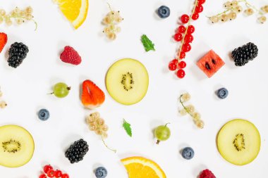 parlak meyve arka plan