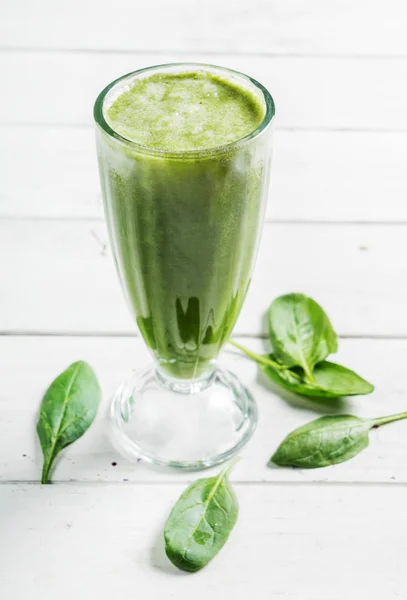 Spinach smoothie drink — Stock Photo, Image