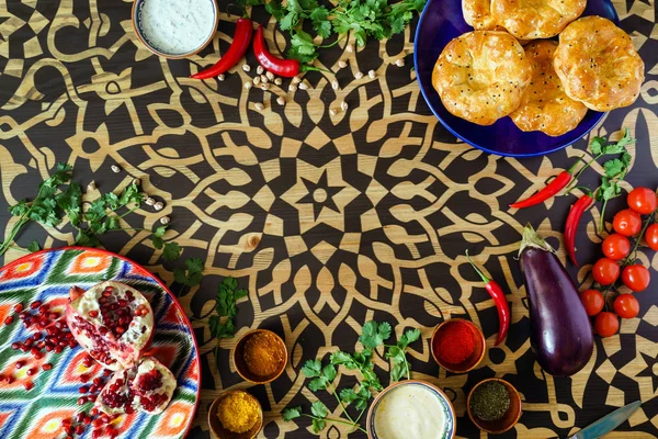 Tradicional comida asiática — Fotografia de Stock