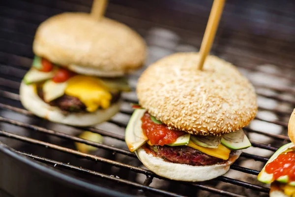 Taze lezzetli hamburger