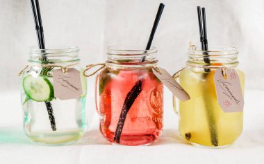 Yaz limonata kavanoz