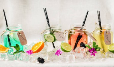 Yaz limonata kavanoz