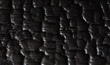 Yanmış ahşap dokusu