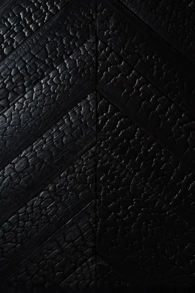 Yanmış ahşap dokusu