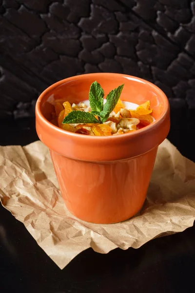 tencerede sağlıklı kahvaltı