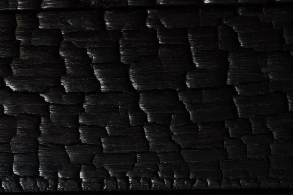 Texture of burnt wood — Stock Photo, Image