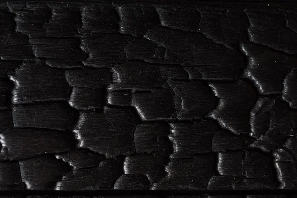 Texture of burnt wood — Stock Photo, Image