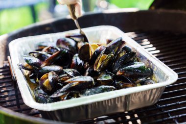 ajitasyon kızarmış midye