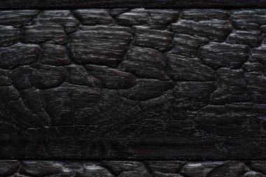 yanık ahşap kömür doku 