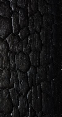 yanık ahşap kömür doku 