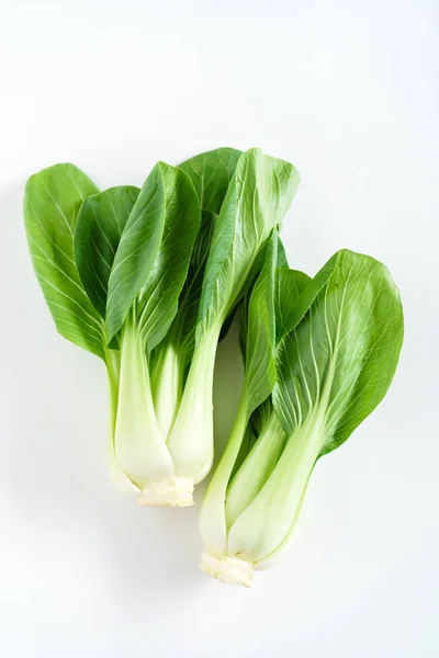 Pok choi cabbage on white — Stock Photo, Image