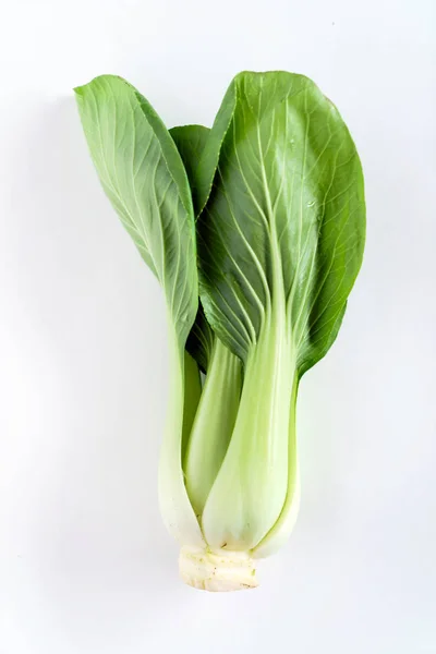 Pok choi cabbage on white — Stock Photo, Image