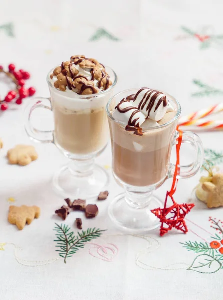 Chocolat chaud à la guimauve — Photo