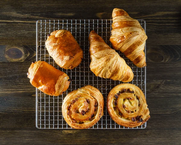 Pâtisseries françaises fraîches , — Photo