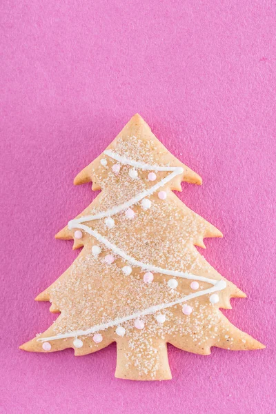 Biscuit, sapin de Noël — Photo