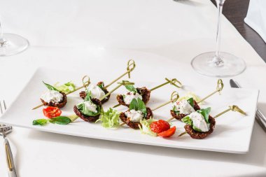 Masada lezzetli kanepe