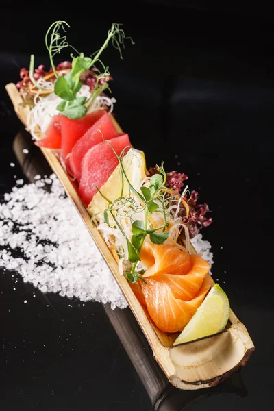 Färsk utsökt sashimi — Stockfoto