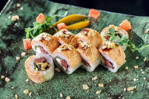 Sushi fusion, da vicino — Foto Stock